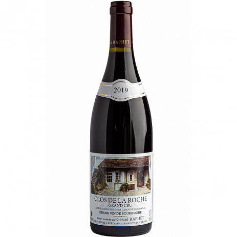 Вино Domaine Gerard Raphet Clos de la Roche Grand Cru  2019 750 мл 14,5%