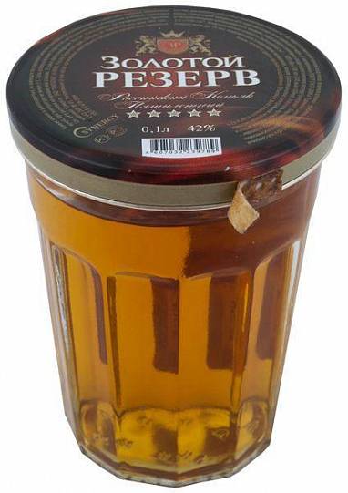 Коньяк Золотой Резерв 5лет 100 мл (стакан)