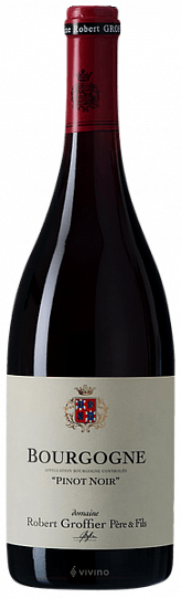 Вино Domaine Robert Groffier Pere  Fils  Bourgogne Pinot  Noir  2020 750 мл 13%