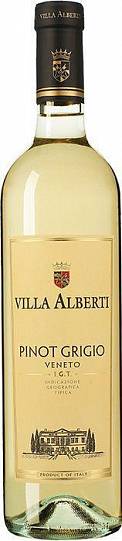Вино  Villa Alberti Pinot Grigio Veneto   IGT 2020  750 мл