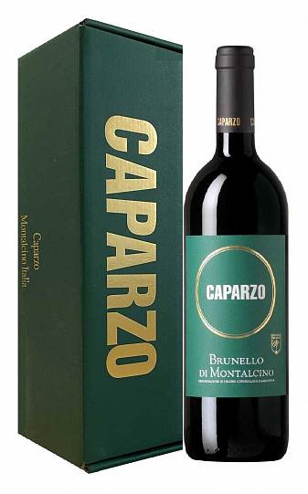 Вино Caparzo Brunello di Montalcino gift box 2018 1500 мл 13,5%