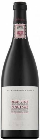 Вино Bellingham Bush Vine Pinotage  2016 750мл