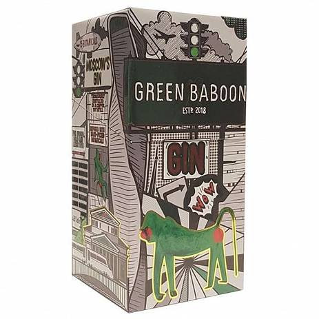 Джин "Green Baboon" gift box  700 мл