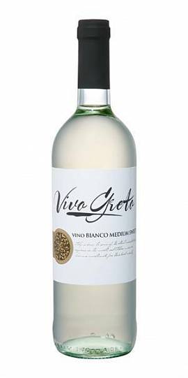 Вино Botter Vivo Greto  bianco semidolce  750 мл