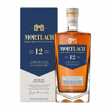 Виски Mortlach 12 Years Old  gift box 700 мл 