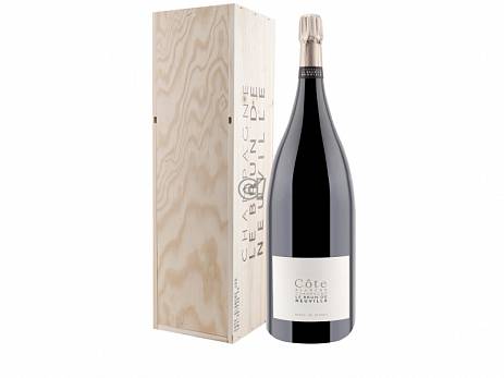 Шампанское Le Brun de Neuville Cote Blanche Blanc de Blancs Brut  woden box 6000