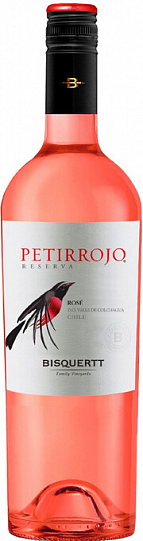 Вино Bisquertt Petirrojo Reserva Rose Colchagua Valley DO  2021 750 мл 13%