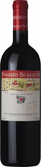 Вино  Poggio Scalette   Chianti Classico     2018 750 мл