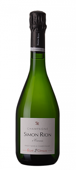 Шампанское  Simon Rion   a Courmas Eclat 2 Cepages     2015 750 мл  