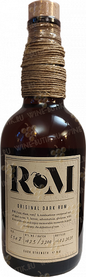 Ром RM Original Dark Rum РМ  700 мл