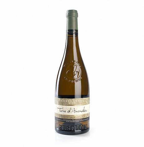 Вино Vignerons Ardechois IGP Ardeche Chardonnay Terre d'Amandier  Винеронс А