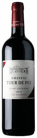 Вино Chateau Tour de Pez Cru Bourgeois Saint-Estephe AOC  2010 750 мл