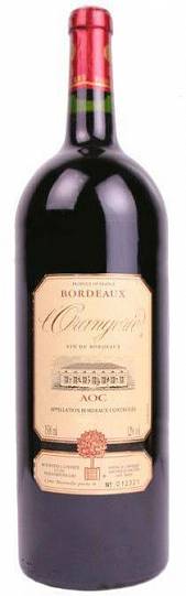 Вино Chateau de l'Orangerie Bordeaux Rouge AOC  2014 1500 мл