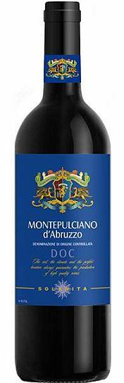 Вино Solarita Montepulciano d'Abruzzo Соларита Монтепульчано Д 