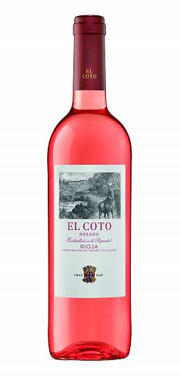 Вино El Coto Rosado Rioja DOC  2017  750 мл