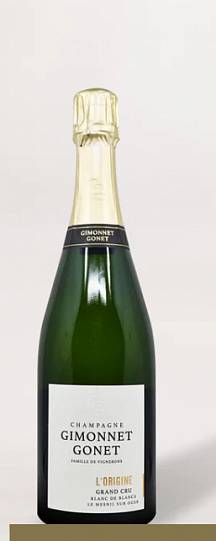 Шампанское GIMONNET GONET L'Origine Blanc de Blancs Grand Cru Brut 2021 750 мл