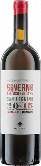 Вино Bertani Governo All'Uso San Leonino Toskana  2019 750 мл