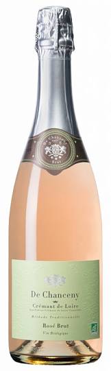 Игристое вино De Chanceny Cremant de Loire  Rose  Brut Biologique  750 мл