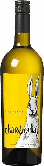 Вино King Rabbit  Chardonnay  Pays D'Oc IGP Кинг Рэббит Шардоне  2020