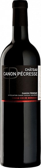 Вино Chateau Canon Pecresse, Canon Fronsac AOC  2017 750 мл 13,5%