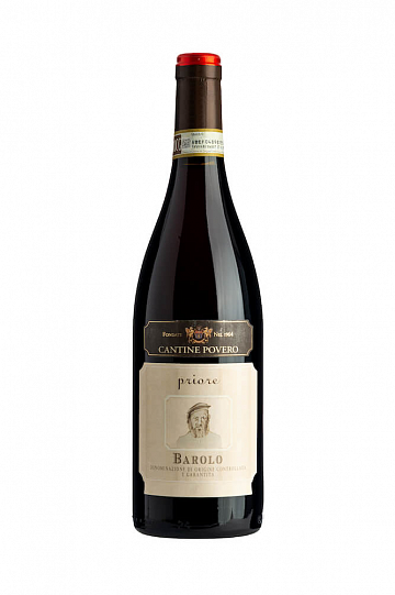 Вино Cantine Povero Barolo DOCG Priore  2018 750 мл