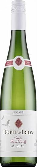 Вино Dopff & Irion Cuvee Rene Dopff Muscat  Alsace AOC semi dry  2017 750 мл