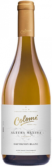 Вино Colome  Altura Maxima Sauvignon Blanc 2021 750 мл 12,5%