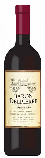 Вино DOMAINES MONTARIOL DEGROOTE  BARON DELPIERRE Rouge Sec red dry  0,75