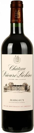 Вино Chateau Prieure-Lichine Margaux AOC   2015 750 мл