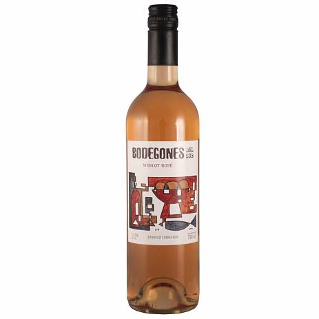 Вино Bodegones del Sur   Merlot   rose  2019  750 мл