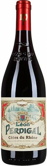 Вино  Leon Perdigal  Rouge Cotes du Rhone AOC  2019  750 мл