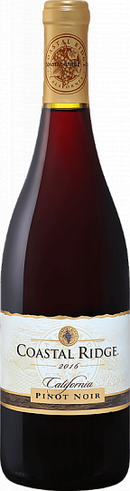 Вино Coastal Ridge Pinot Noir    2016 750 мл