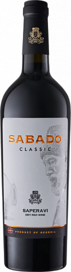 Вино  Sabado Classic Saperavi    2019  750 мл