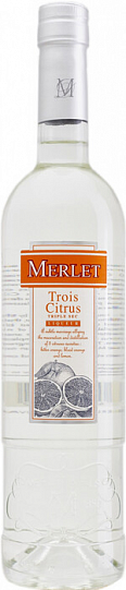 Ликер Merlet Triple Sec Trois Citrus 700 мл 