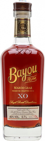 Ром Bayou XO Mardi Gras Байю икс О Марди Гра   700 мл