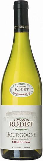Вино Antonin Rodet  Bourgogne Chardonnay     2017  750 мл