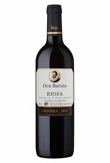 Вино Bodegas Ontanon  Don Batisto. Crianza DOC Rioja red dry 13%