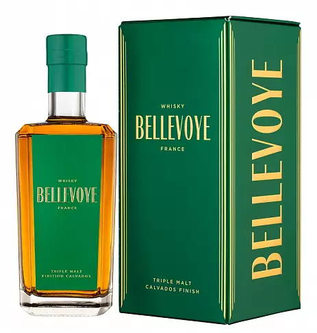 Виски Bellevoye Finition Calvados gift box  700 мл