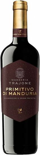 Вино Femar Vini Masseria Trajone Primitivo di Manduria DOP   750 мл