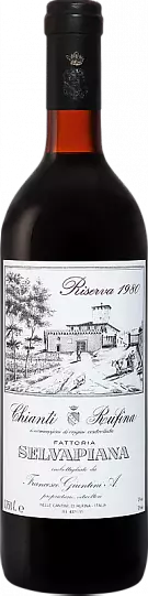 Вино Fattoria Selvapiana  Chianti DOCG Rufina Riserva 1980  750 мл  12 %