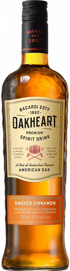 Ромовый напиток Oakheart Smoked Cinnamon700 мл
