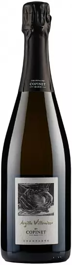 Шампанское Marie Copinet Argilla Villonissa Brut Champagne AOC 2021 750 ml 