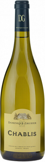 Вино Domaine Dominique Gruhier Chablis  2020 750 мл