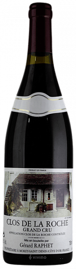 Вино Gérard Raphet Clos de La Roche Grand Cru   2016 750 мл 13,5%