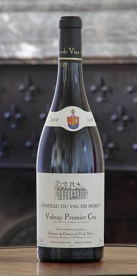 Вино Château du Val de Mercy Volnay Premier Cru 2015 750 мл 13%