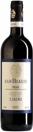 Вино Lisini  San Biagio Лизини Сан Бьяджио  2015 750 мл