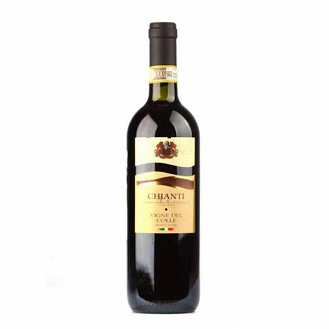 Вино Vigne Del Colle Chianti    Винье дель Колле Кьянти  2018 750 