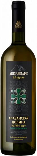 Вино  Mizandari  Alazani valley  white   750 мл