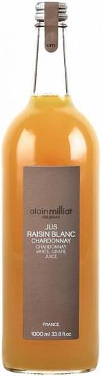 Сок  Alain Milliat Jus de Raisin Blanc Chardonnay   Ален Мия   из белого