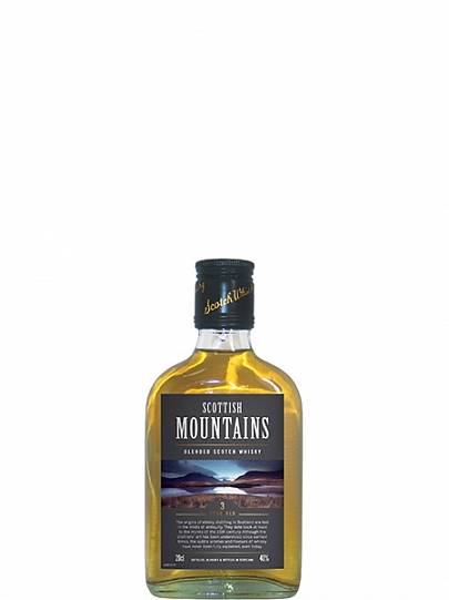 Виски Scottish Mountains  3 year  200 мл